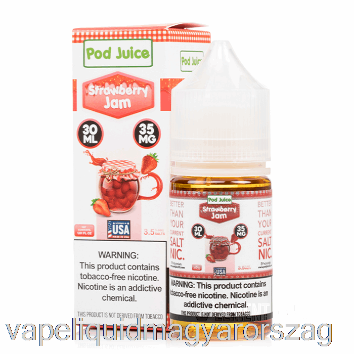 Eperlekvár - Hüvelylé - 30ml 35mg Vape E Cigi